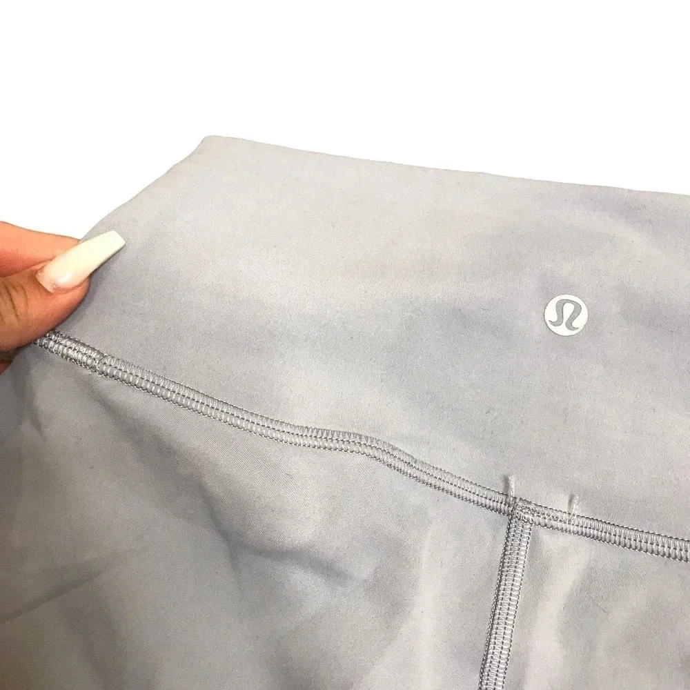 Lululemon Light‎ Blue Cropped Leggings